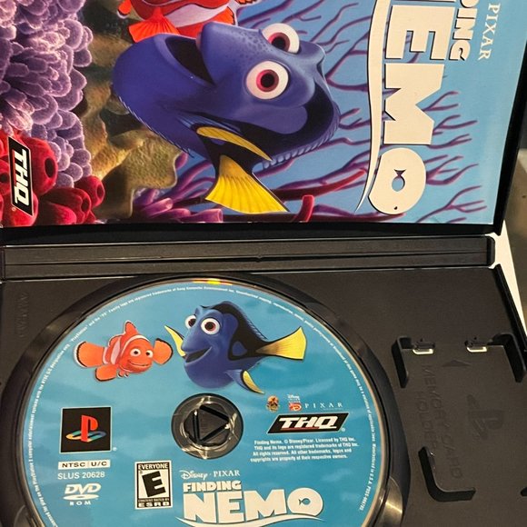 Disney Pixar FInding Nemo The Game PS2 Playstation 2 Complete in Box - Picture 3 of 3